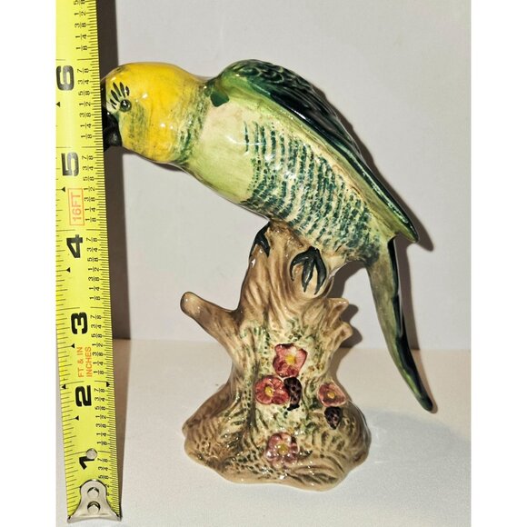 Beswick Ceramic Parrot Figurine multicolored Made In England - Picture 5 of 6